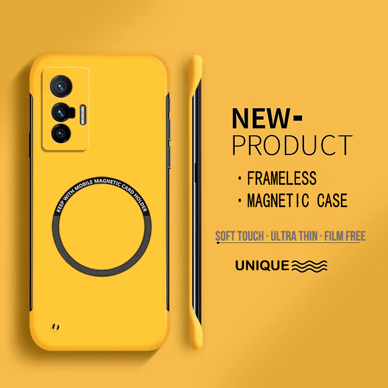 Ultra Thin Frameless Phone Cover - Ultra cienkie, twarde, magnetyczne etui na