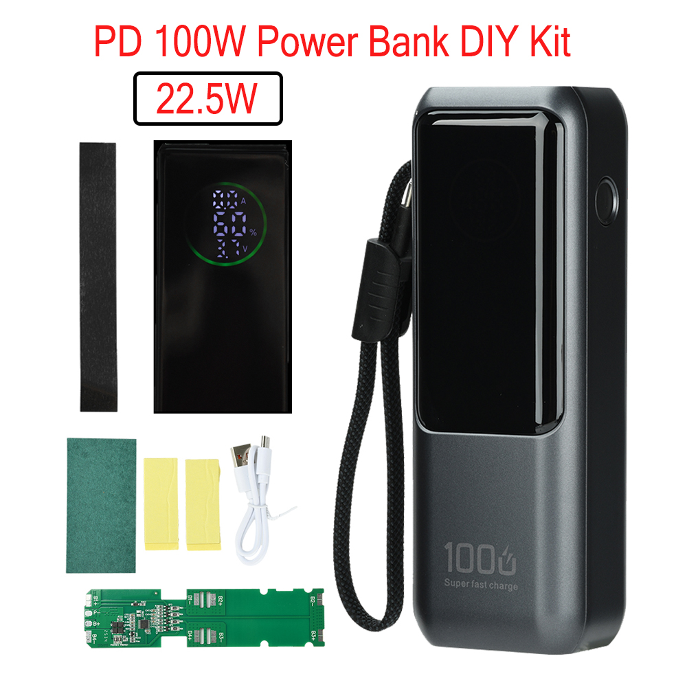 Power Banks - Zestaw przenośnej ładowarki z wbudowanym akumulatorem