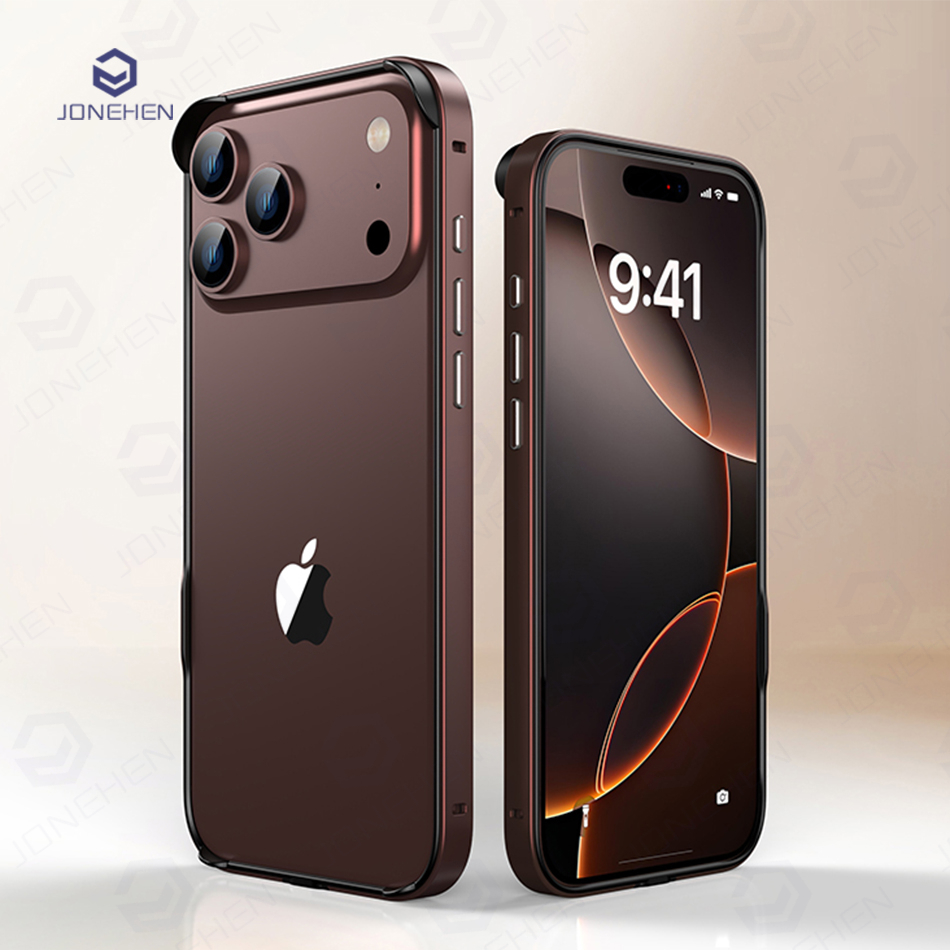 Metal Bumper Aluminum Frame Case - Lekka hybrydowa ramka silikonowa z aluminiową