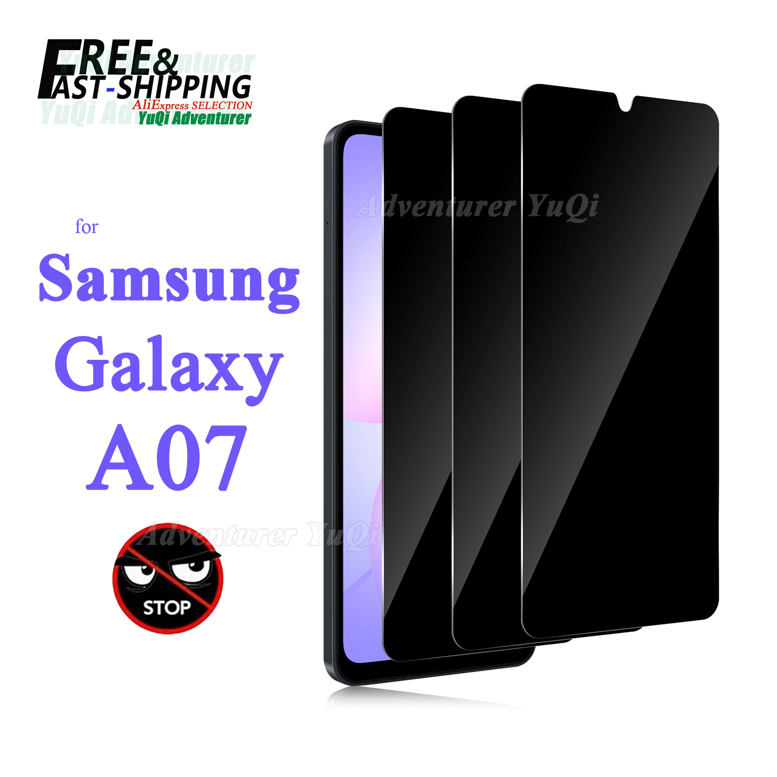 Anti Spy Privacy Glass Case - Folia Ochronna Anti-Spy do Samsung Galaxy