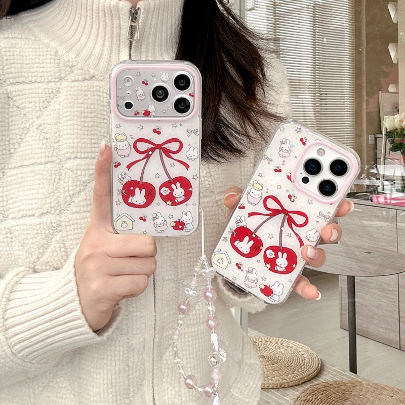 Urocze, kreskówkowe etui na te – Cute Cartoon Wrist Strap Silicone Case recenzja i cena