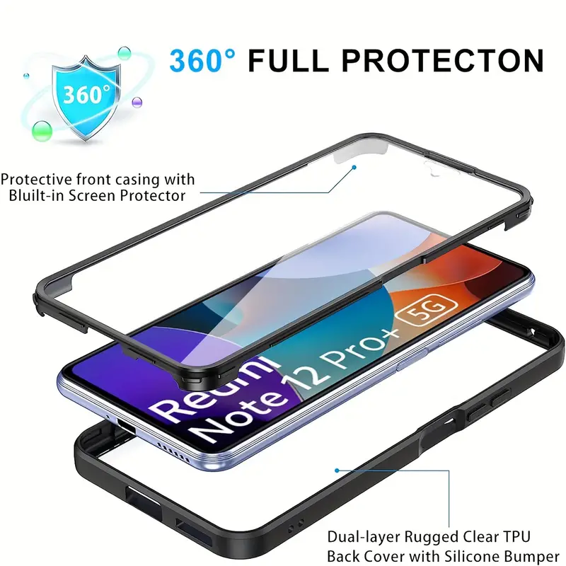 Przezroczyste etui 360 dla Xia – Heavy Duty 360 Full Body Protective Case recenzja i cena