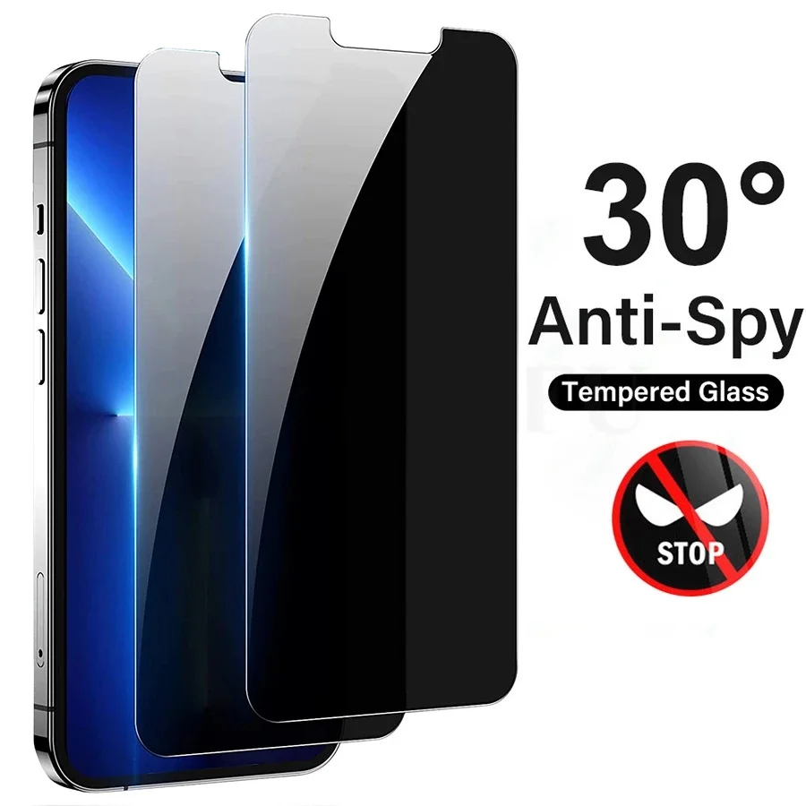 1 szt. etui z hartowanego szkł – Anti Spy Privacy Glass Case recenzja i cena