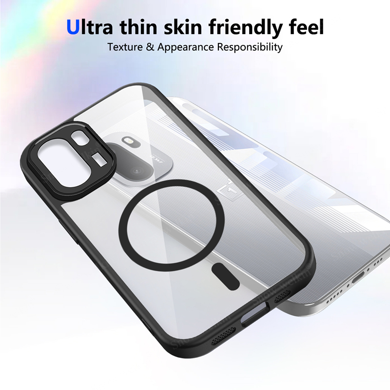 Magnetyczne, przezroczyste sil – Clear Shockproof Bumper Case recenzja i cena
