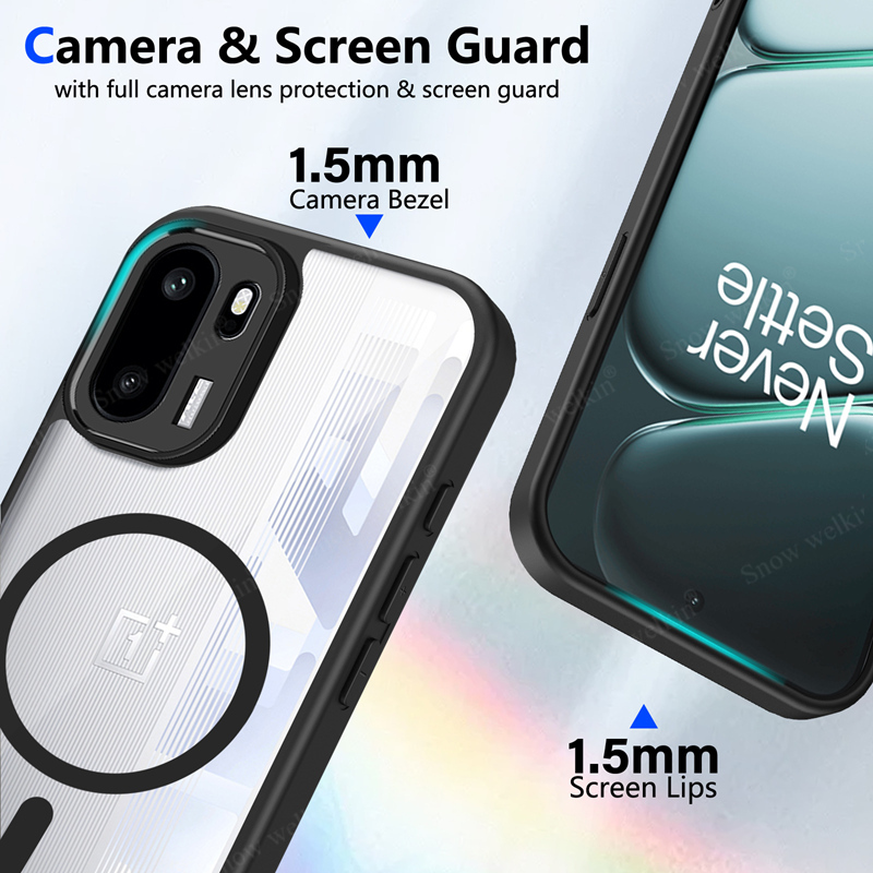 Magnetyczne, przezroczyste sil – Clear Shockproof Bumper Case recenzja i cena