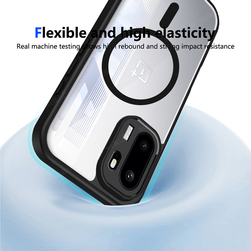 Magnetyczne, przezroczyste sil – Clear Shockproof Bumper Case recenzja i cena