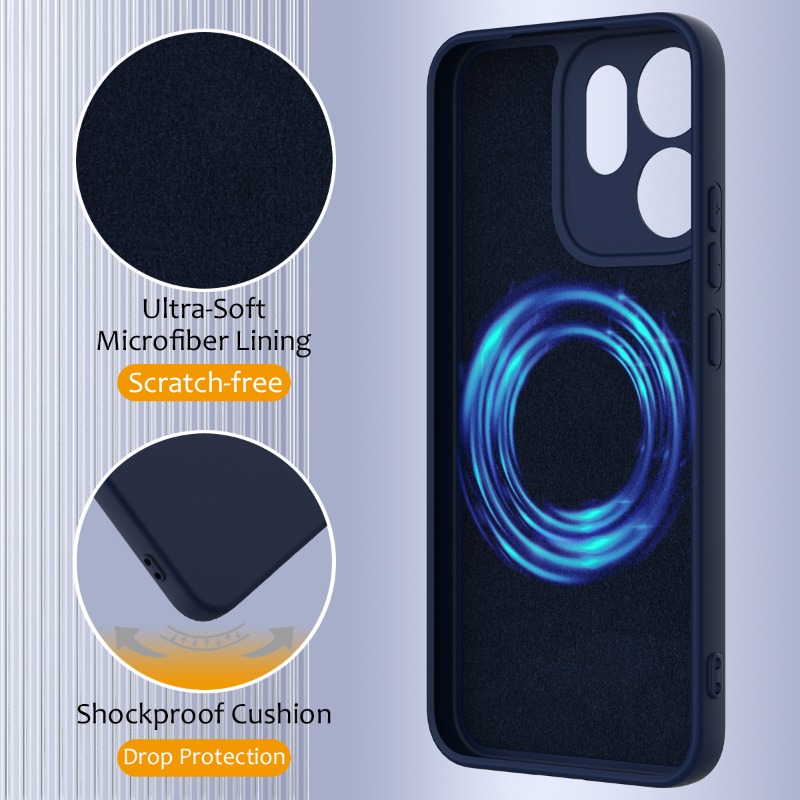 Płynny silikon do matowego etu – Liquid Silicone Magnetic Phone Case recenzja i cena