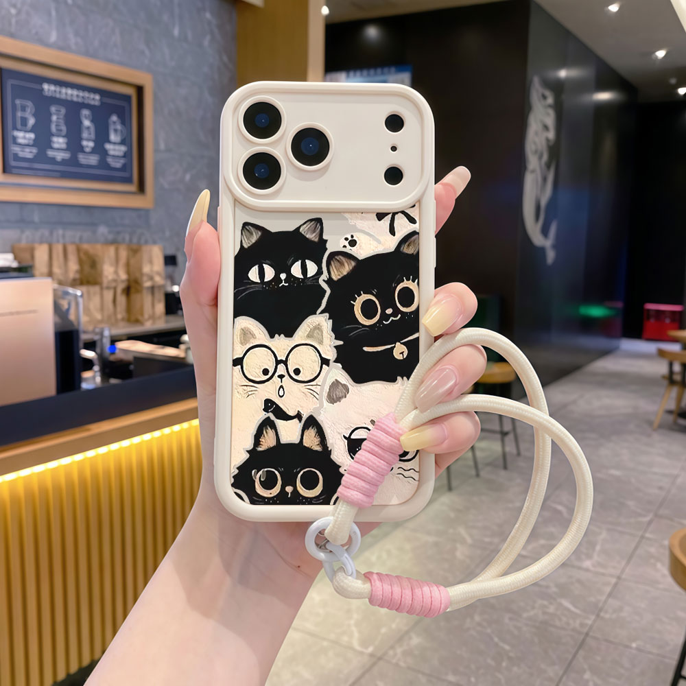Odporne na wstrząsy etui na te – Cute Cartoon Wrist Strap Silicone Case recenzja i cena