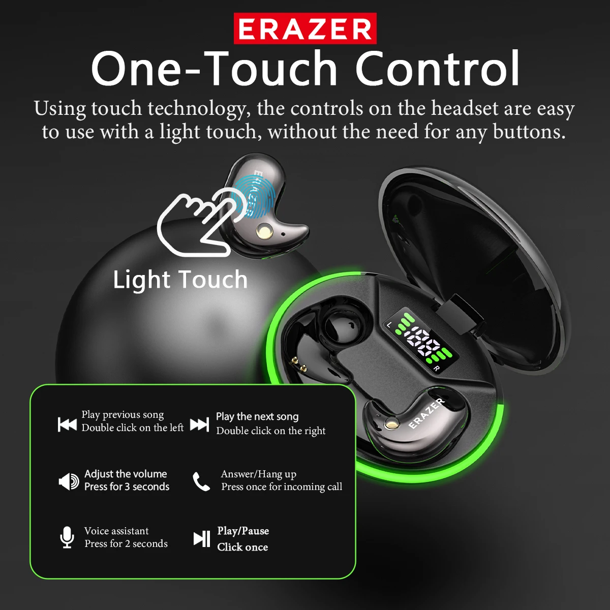 Słuchawki douszne Bluetooth EA – Earphones recenzja i cena