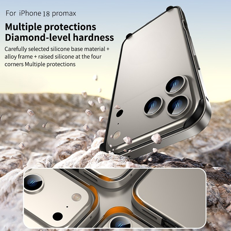Hybrydowe silikonowo-metalowe  – Metal Bumper Aluminum Frame Case recenzja i cena