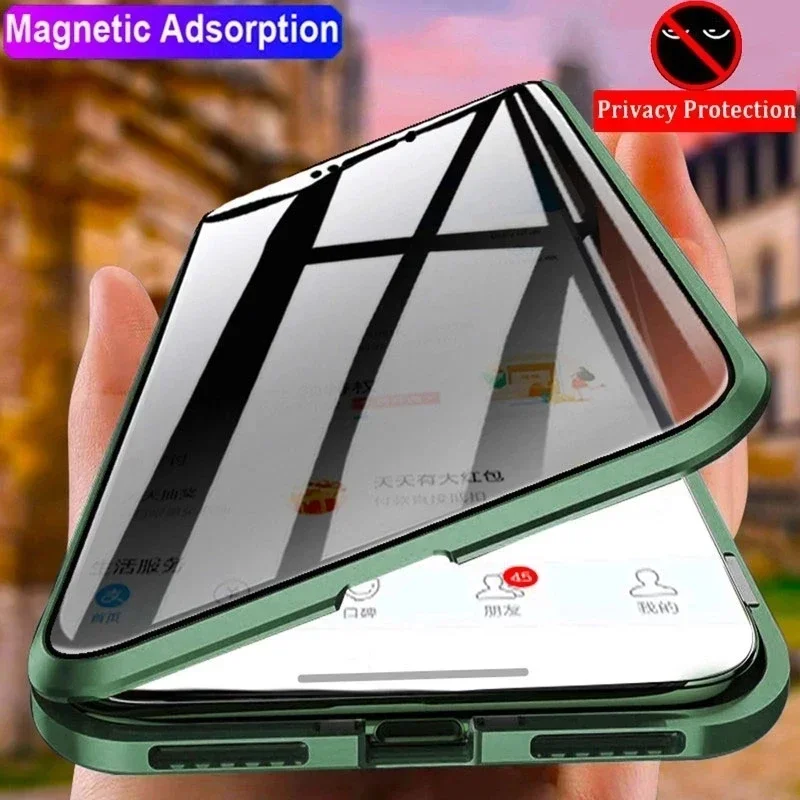 Etui na telefon z hartowanego  – Anti Spy Privacy Glass Case recenzja i cena
