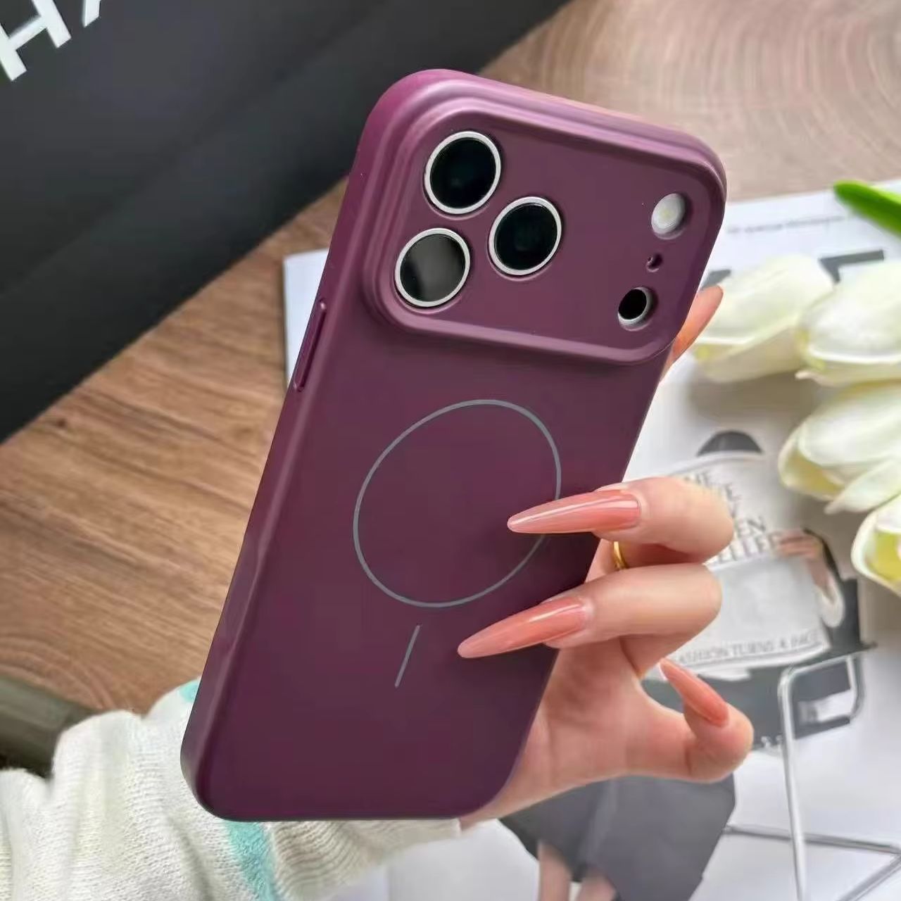 Oryginalne magnetyczne etui z  – Liquid Silicone Magnetic Phone Case recenzja i cena